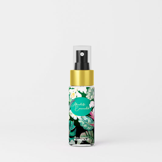 Body and Blast Mini Absolute Emerald Body Mist 50ml: Travel-size fragrance and perfume