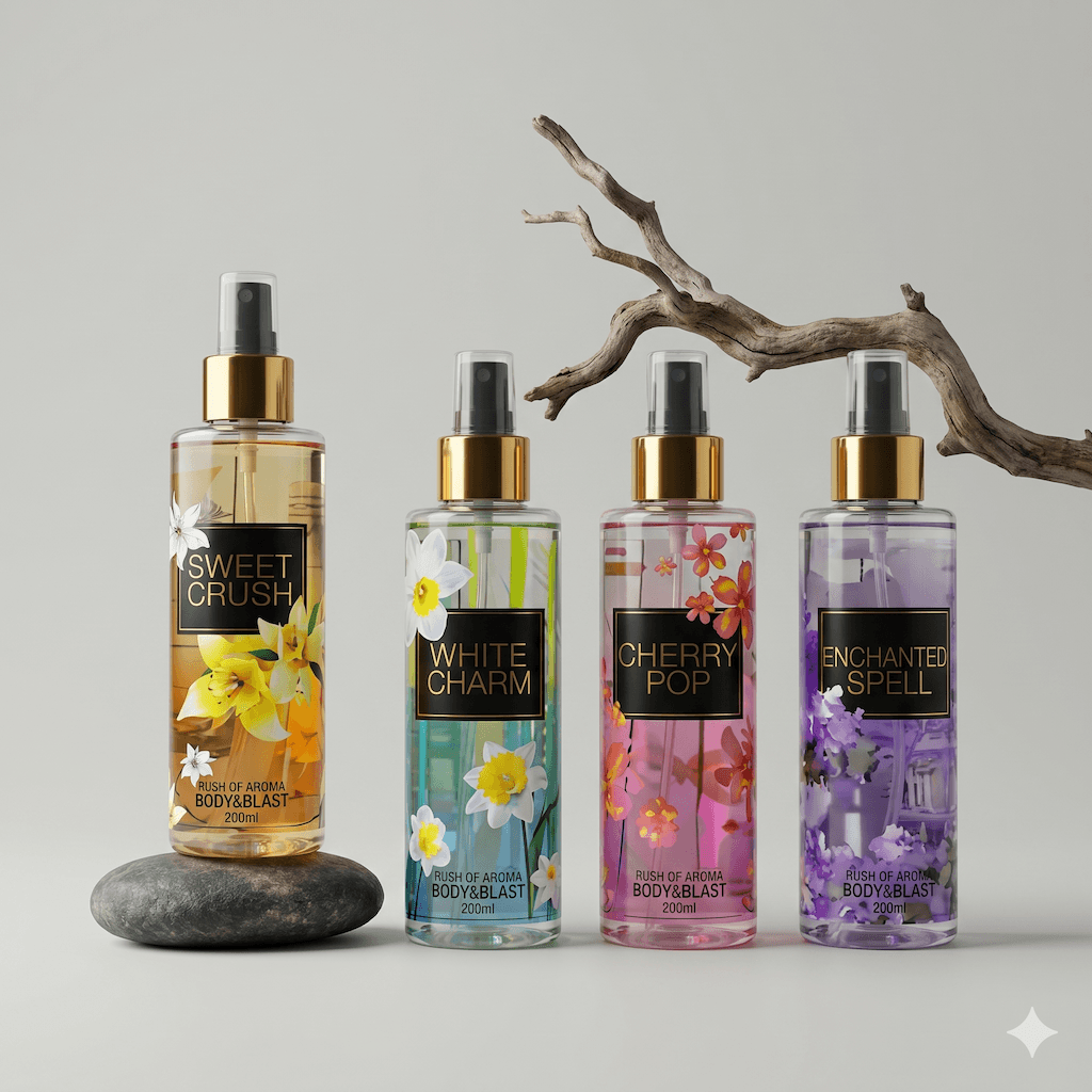 Body Mist Bundle - Pack of 4