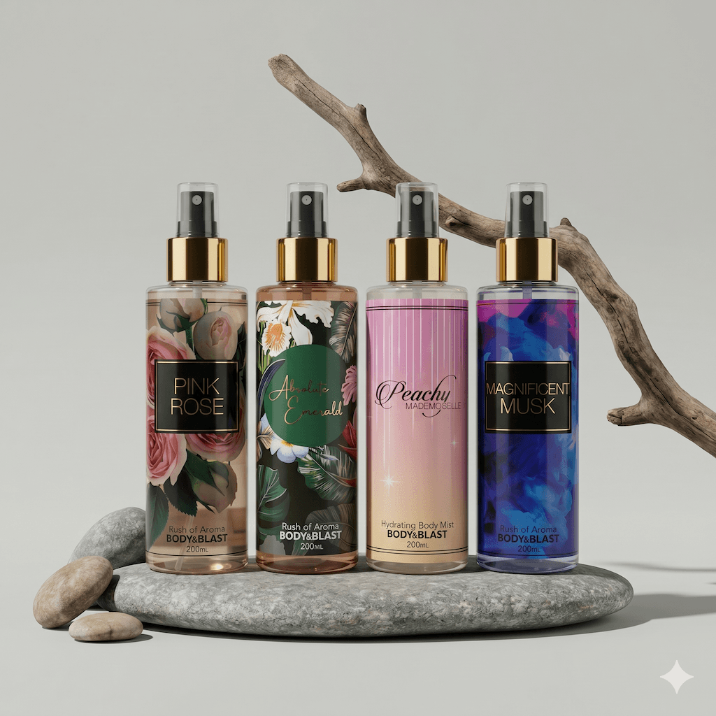 Body Mist Bundle - Pack of 4 - Strong