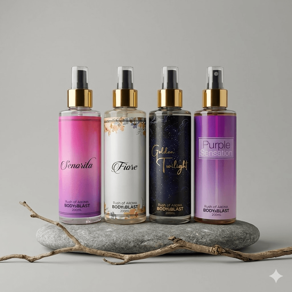 Body Mist Bundle - Pack of 4 - Twist