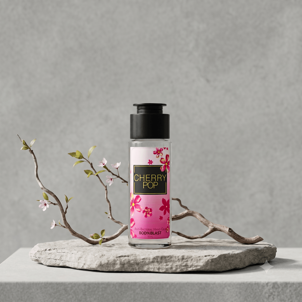 Anti-Bacterial Hand Gel – CHERRY POP – 50ml