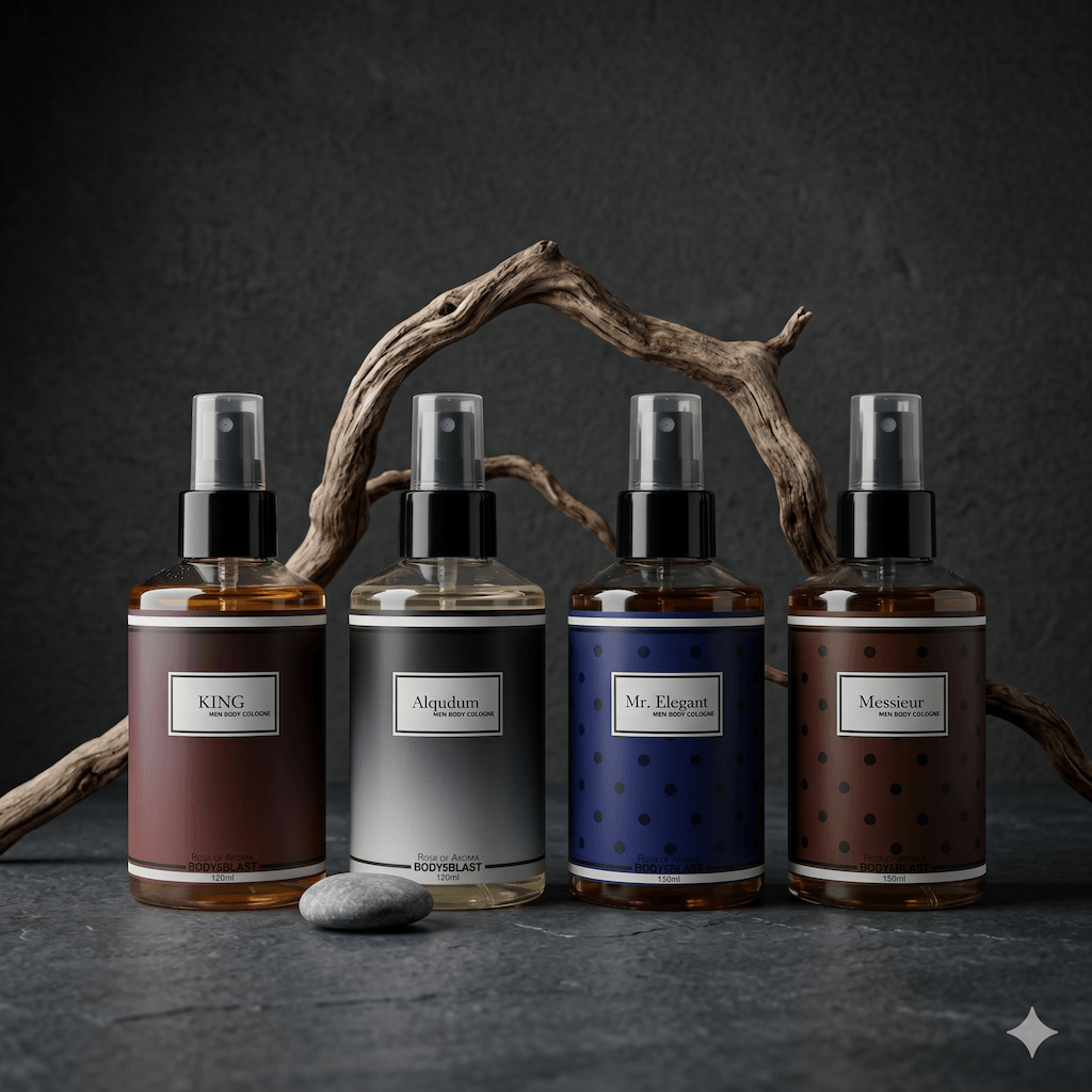 Cologne Bundle - Pack of 4 - Golden