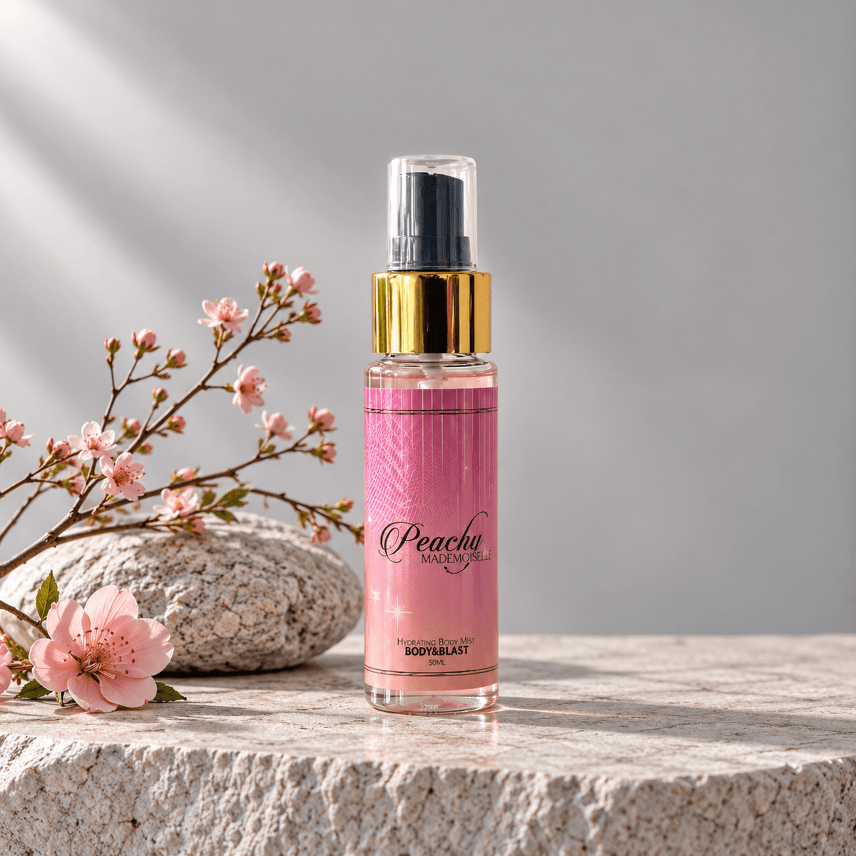 mini - Peachy Mademoiselle - Hydrating Body Mist 50ml