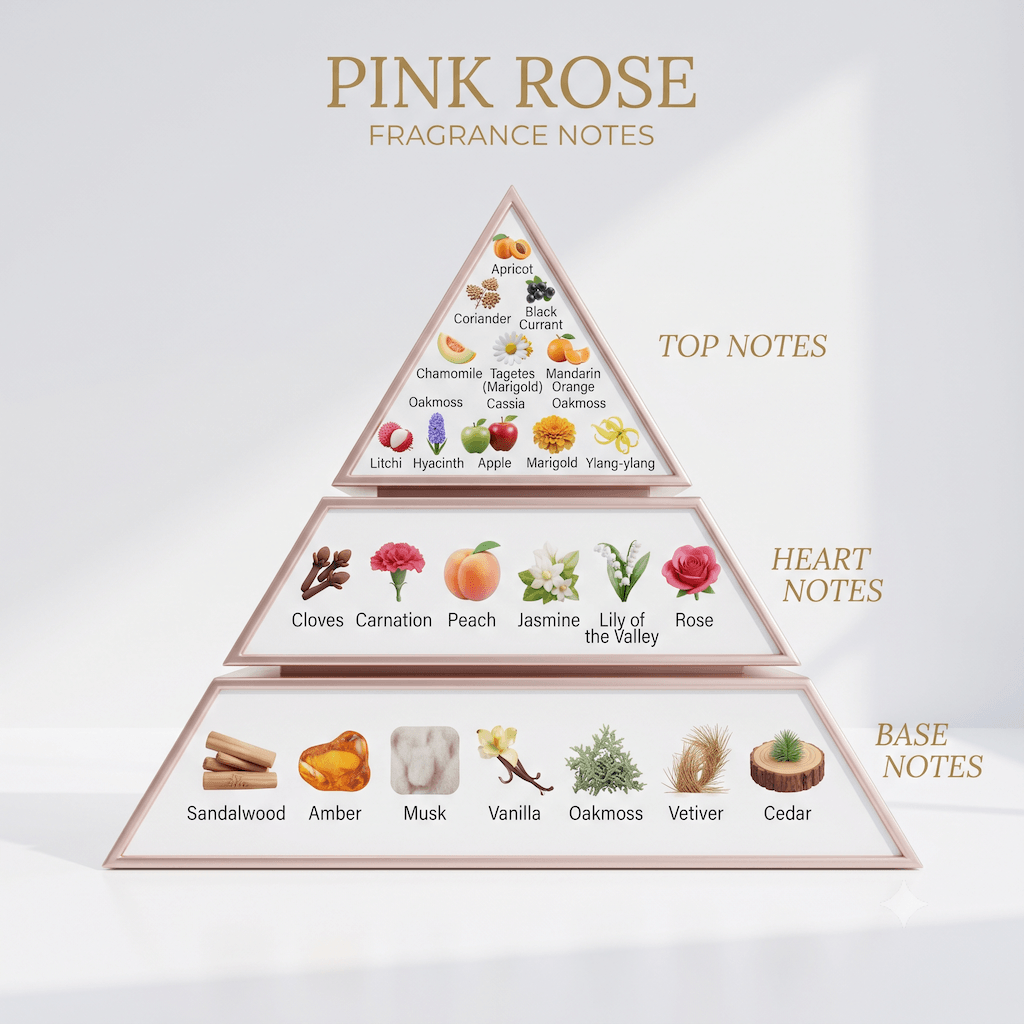 Pink Rose Body Mist 200ml