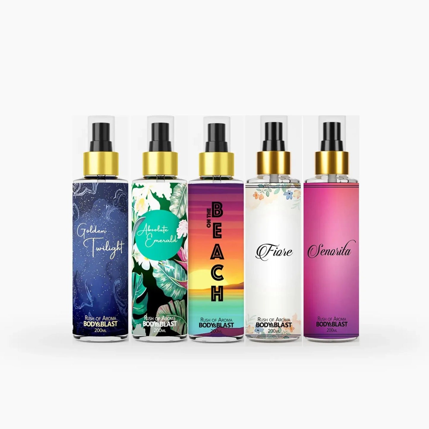 Pack of 5 Body Mist - Deal 2