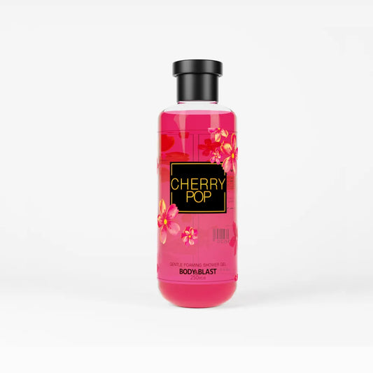 Body and Blast Gentle Foaming Shower Gel - Cherry Pop 250mle body and blast body wash cherry pop fragrance scented shower gel