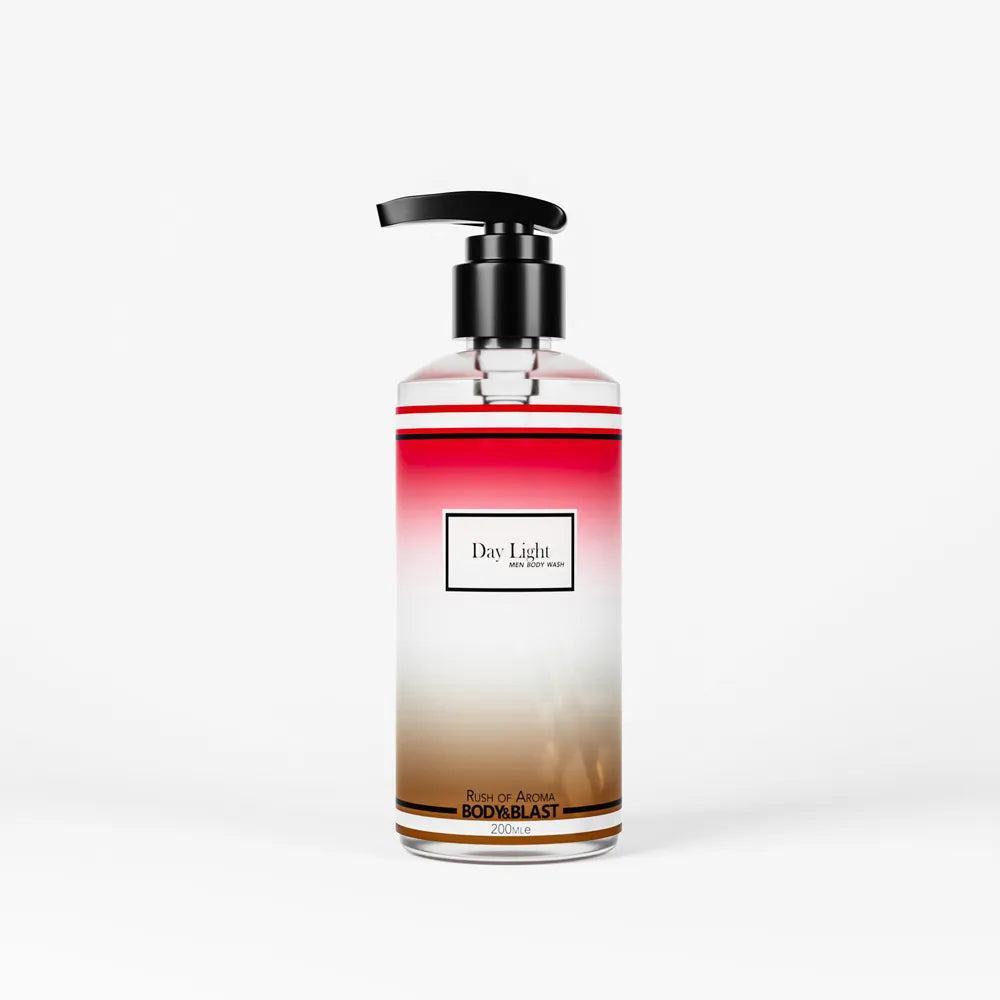 Body and Blast Day Light Men Body Wash 200ml: Scented shower gel for men