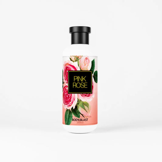 Body and Blast Moisturizing Body Lotion Pink Rose 250ml: Fragrant, scented lotion