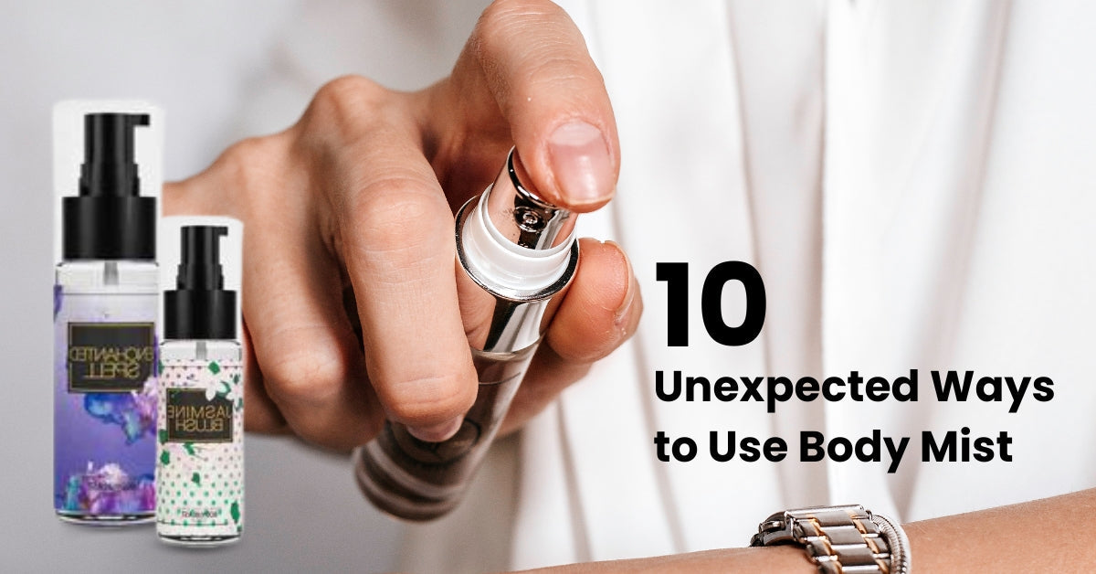 Body Mist Example 10 Unexpected Ways to Use Body Mist - Body and Blast