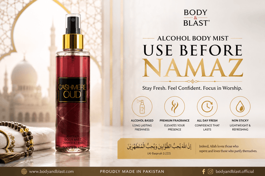 Can You Wear Alcohol-Based Body Mists Before Namaz? What You Need to Know