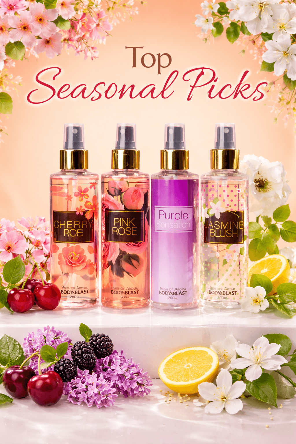 Top Spring Body Mist Fragrance Picks 2026 | Body & Blast Pakistan