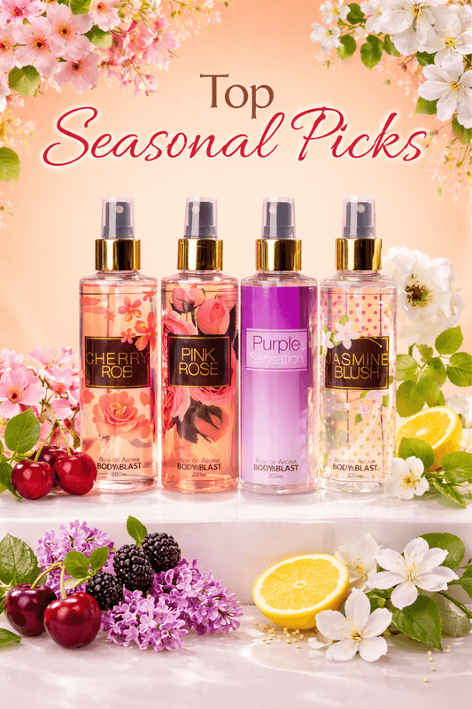 Top Spring Body Mist Fragrance Picks 2026 | Body & Blast Pakistan
