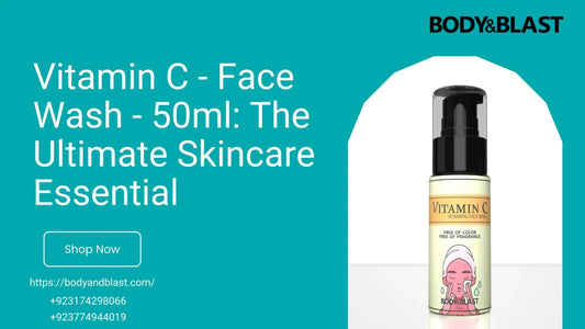 Vitamin C Face Wash - 50ml | Brighten & Refresh Your Skin