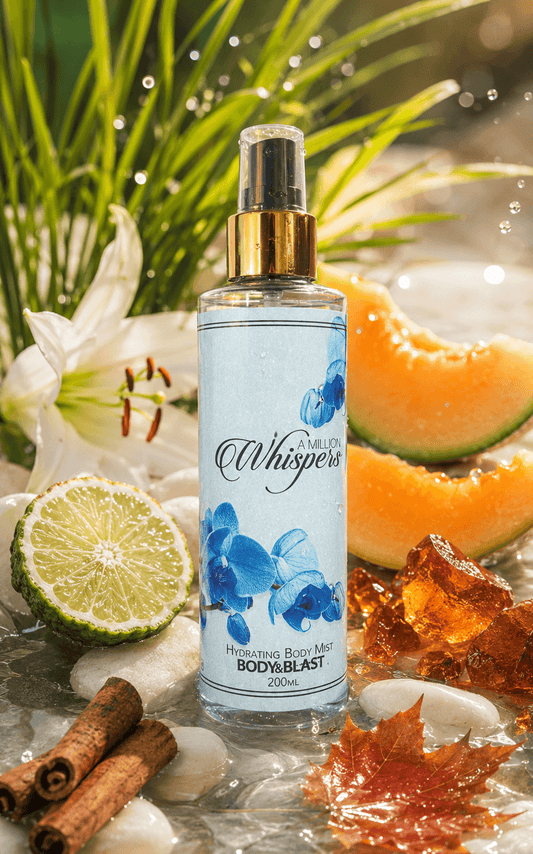 A million whispers of luxury fragrance echo of freshness