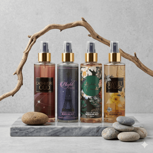 Body Mist Bundle - Pack of 4 - Amazing