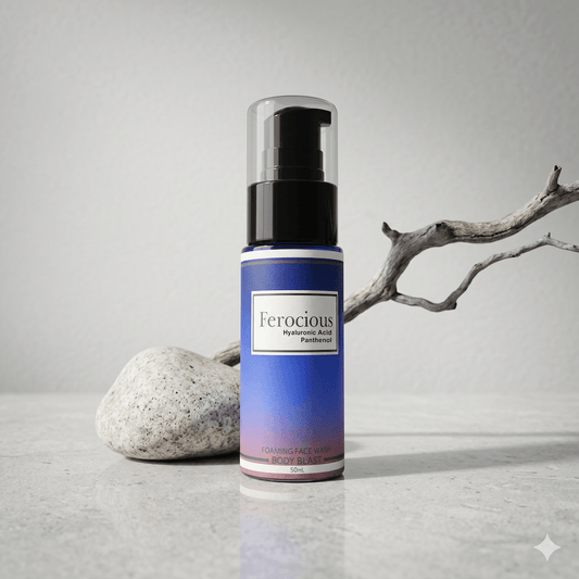Face Wash - Ferocious with Hyaluronic Acid and Panthenol  - 50ml