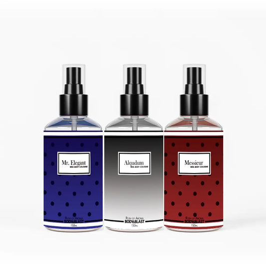 Luxury Men's Cologne Trio Pack