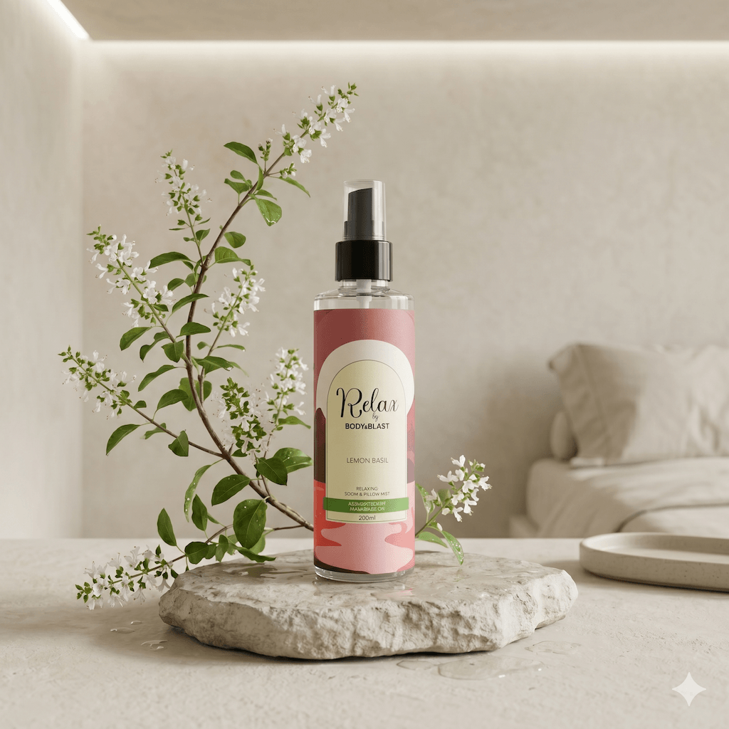 Relax Room & Pillow Mist 200mle - Lemon Basil