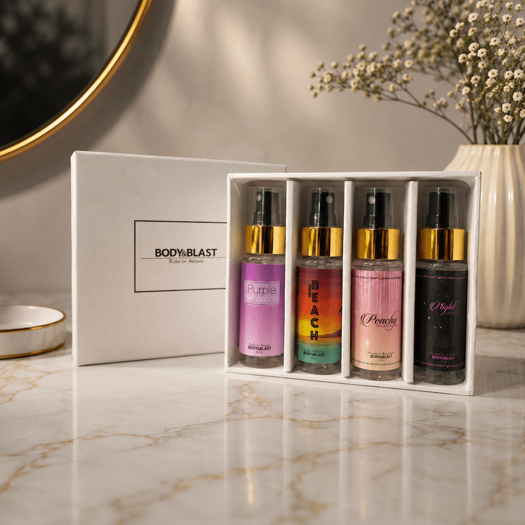 Ultimate 4-Piece mini Body Mist Pack