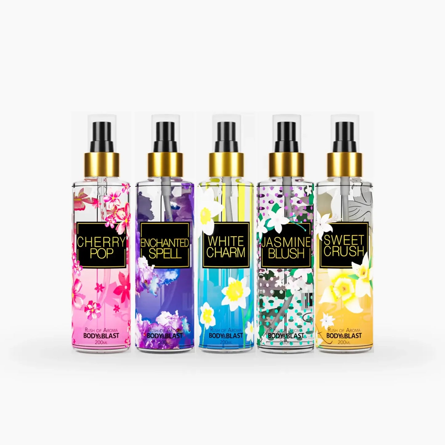 Hot Body Mist Deal - Pack of 5