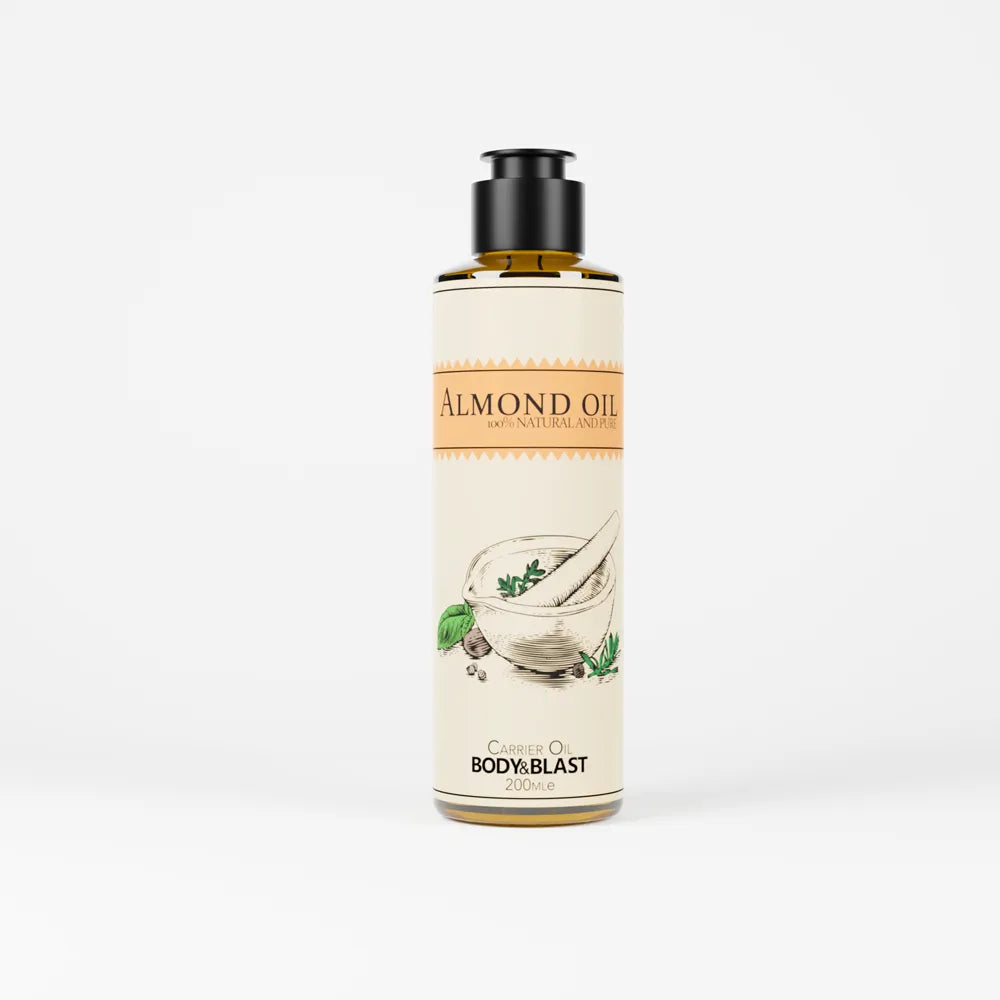 Almond Oil 200mle - 100% pure organic