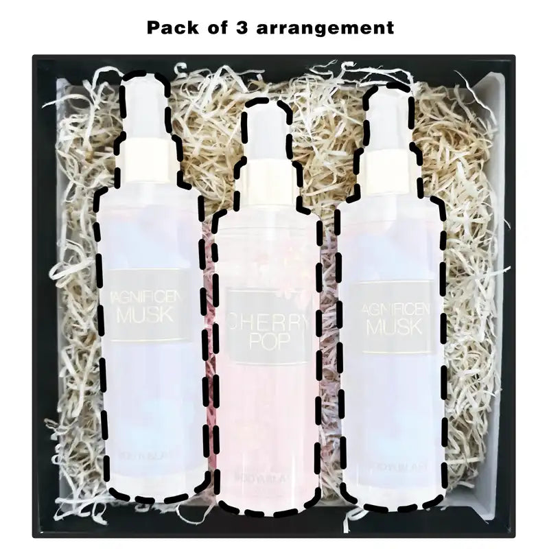 Body and Blast - Pink Gift Box & Bag (EMPTY BOX )