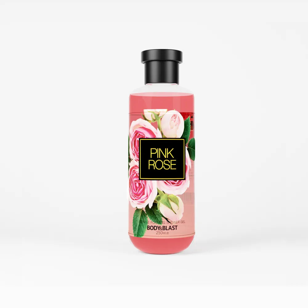 Gentle Foaming Shower Gel - Pink Rose 250mle