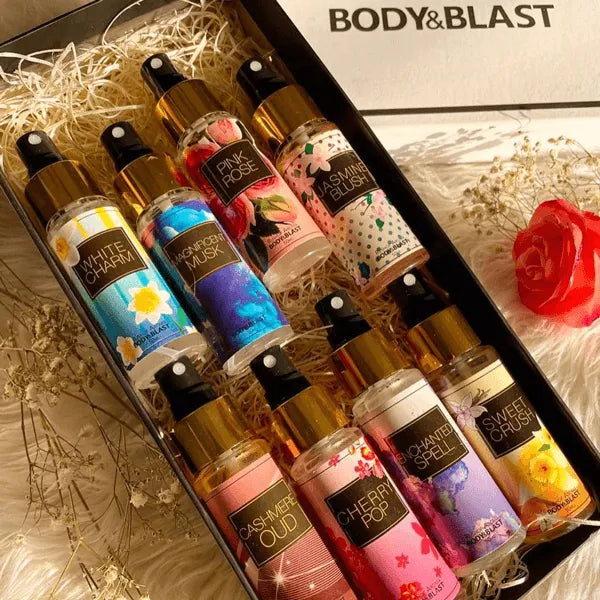 Body and Blast Body Mist 50ml gift pack - 20% OFF (option 1) body and blast body mist